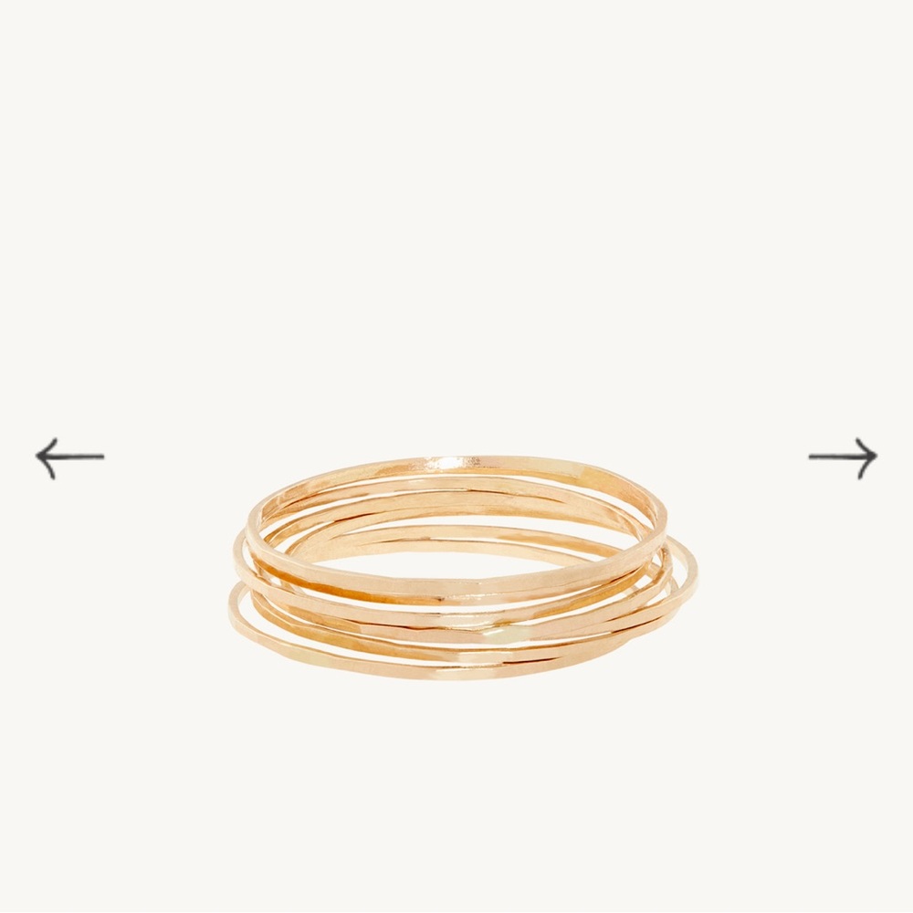 Catbird Gold Stacking Ring